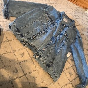 Boyfriend Fit Denim Jacket